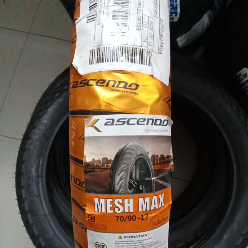 (Free Pentil) Ban ASCENDO Tubeles Mesh Max 70/90-17