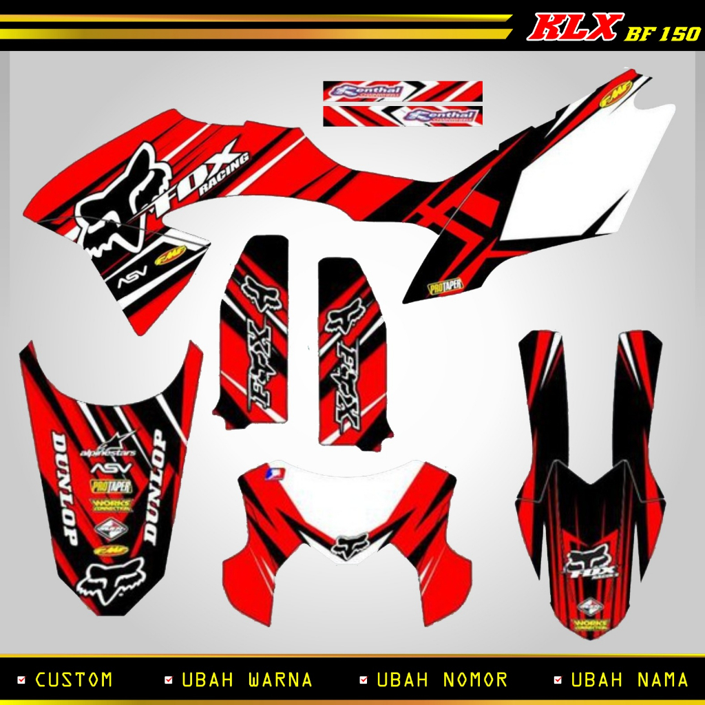 DECAL KLX GORDON BF KLX LAMA BF BERKUALITAS TERBAIK