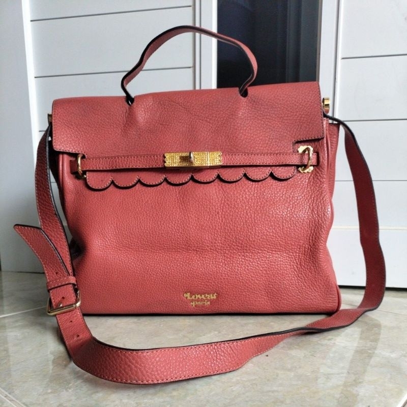 TAS ORIGINAL LOVCAT PARIS KULIT ASLI