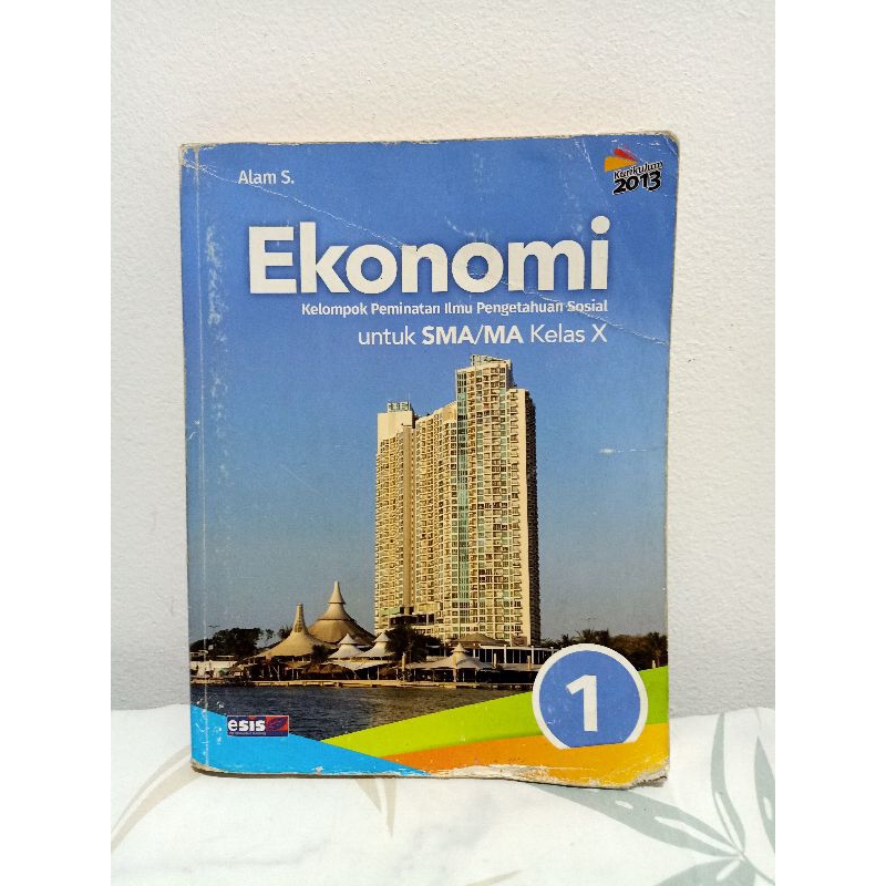Buku Ekonomi Peminatan IPS SMA/MA Kelas 10 - non baru