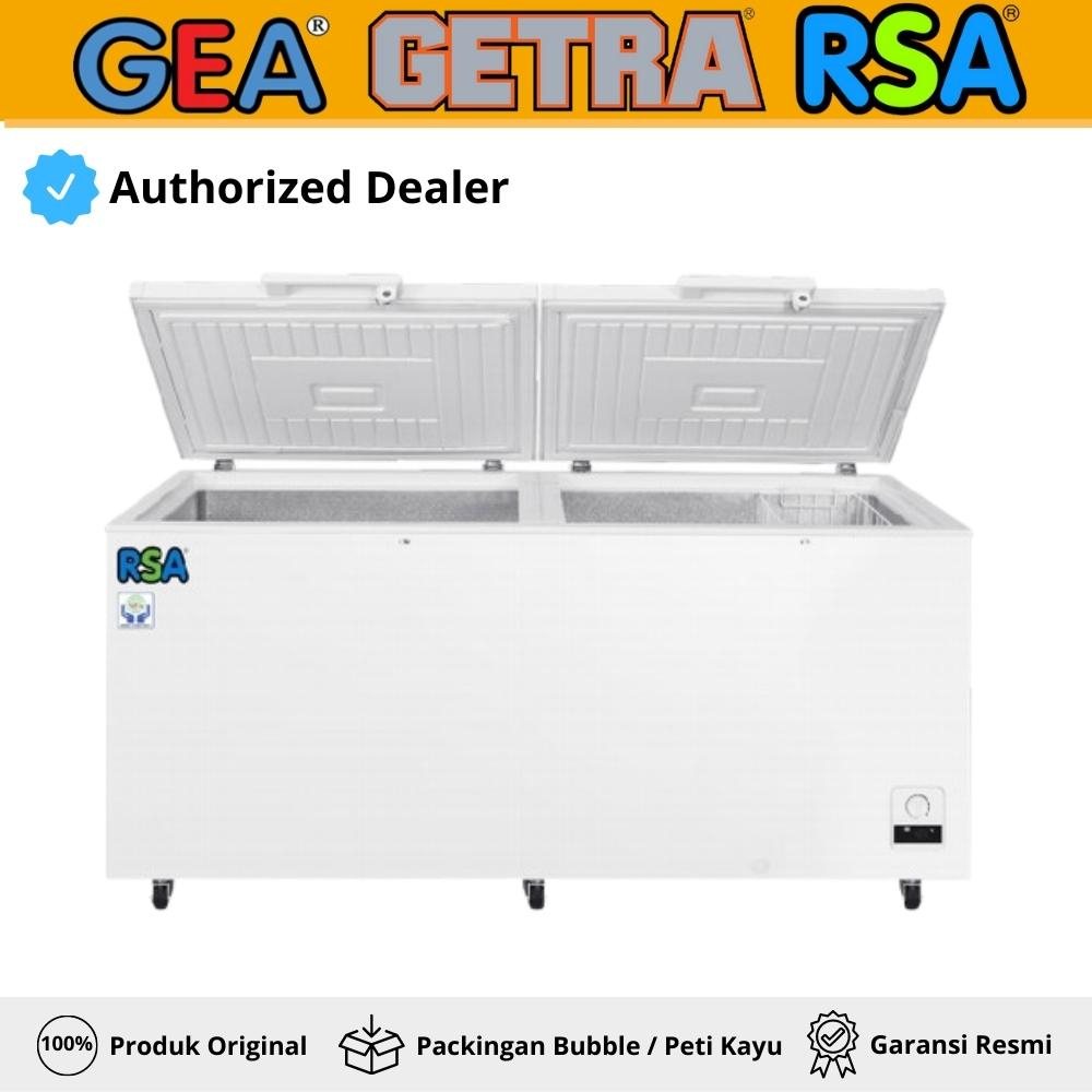 Chest Freezer Box Rsa Cf-600h Chest Freezer 500 Liter Garansi Resmi