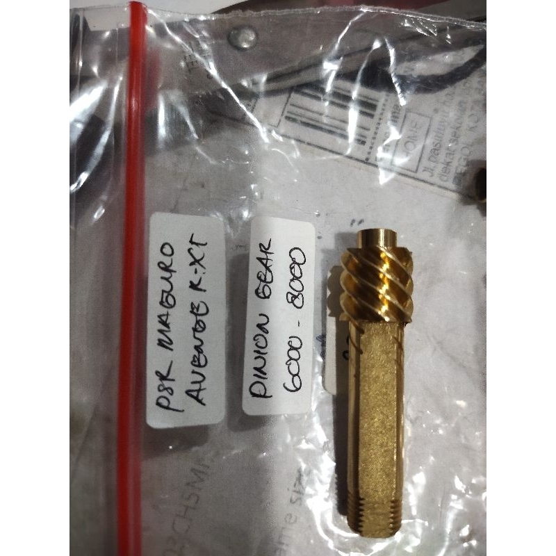 pinion saja atau os gear untuk reel maguro avenger xt atau type xt lainnya powerhandel