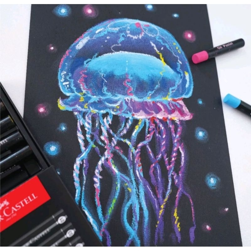 

RK Oil Pastel 24 Warna Faber Castell 220024 Black Edition Oil Pastel