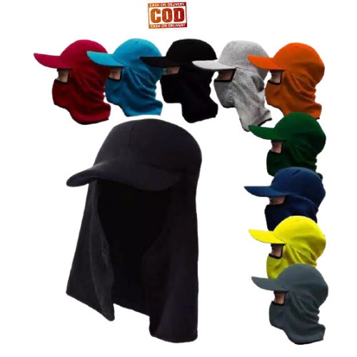 Topi Jepang / Topi Masker Jepang / Topi mancing / Topi Kerja Proyek / Topi Gunung Kualitas Premium-Topi Jepang merah