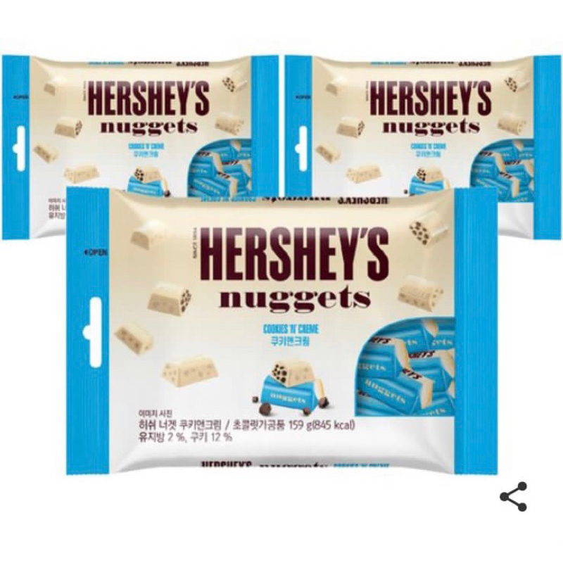 

(PO KOREA) HERSHEY’S NUGGETS COOKIES AND CREAM CHOCOLATE - 3 PCS