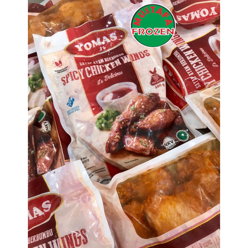 

Yomas Spicy Wings 500gr