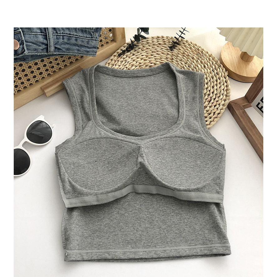 Miss H ~ 253 Tanktop Sport Wanita Tanktop Bra Fashion Singlet Basic Trendy Import Atasan Wanita