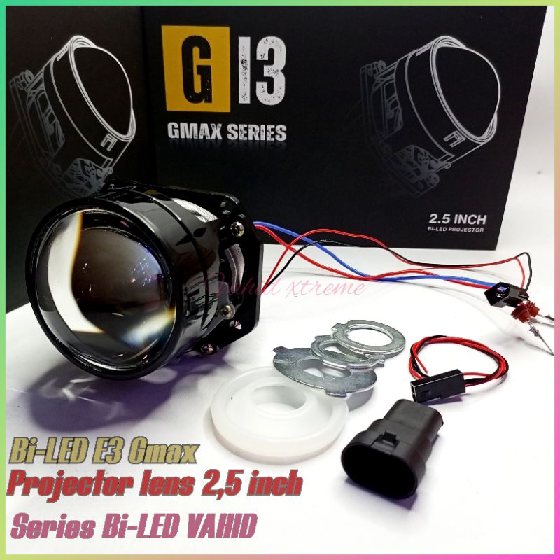 Bi-LED VAHID E3 Gmax lens 2,5 inch