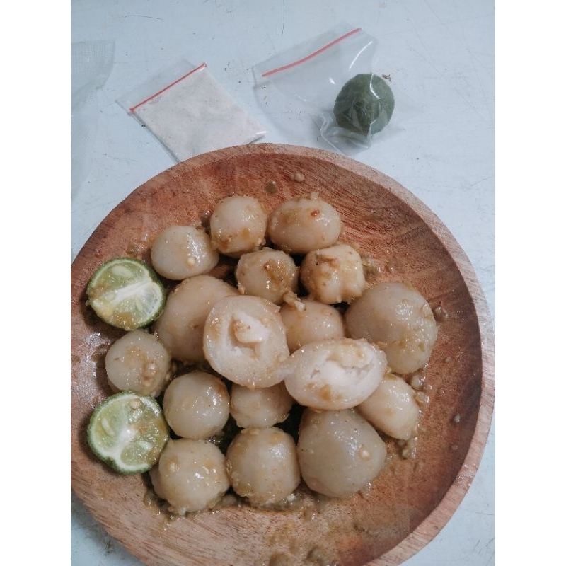 

Cilok seblak cabe hijau viral cilok ayam cilok telur puyuh