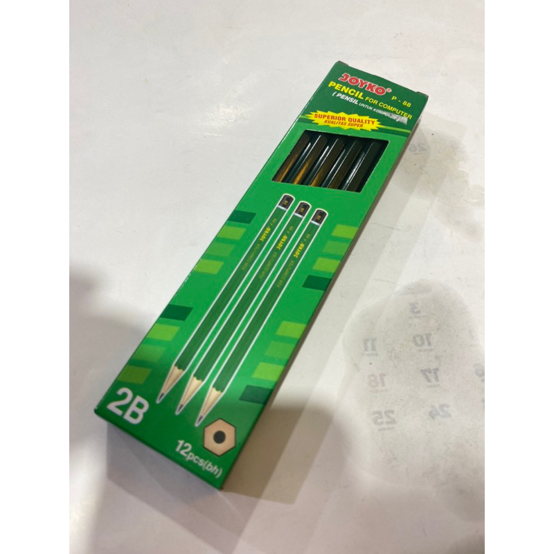

pensil joyko 2b isi 12 pcs pensil