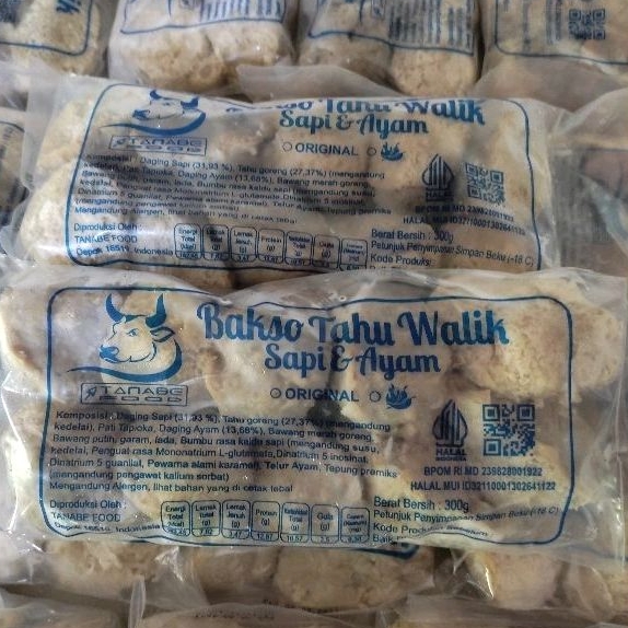

Tanabe Food Tahu Walik 300gr isi 10