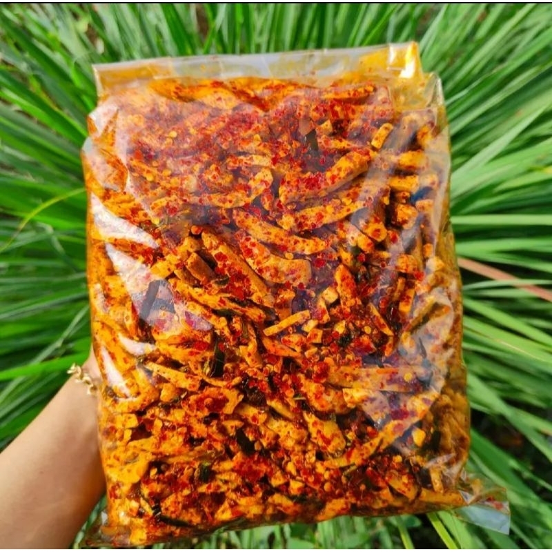 

basreng pedas daun jeruk kemasan 500gr dan 1000gr