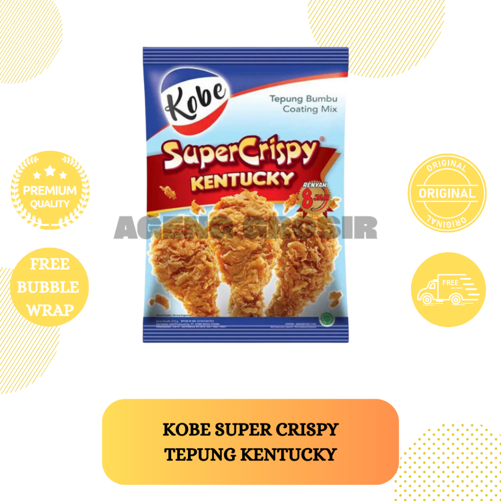 

Kobe Tepung Bumbu Super Crispy KENTUCKY 200g