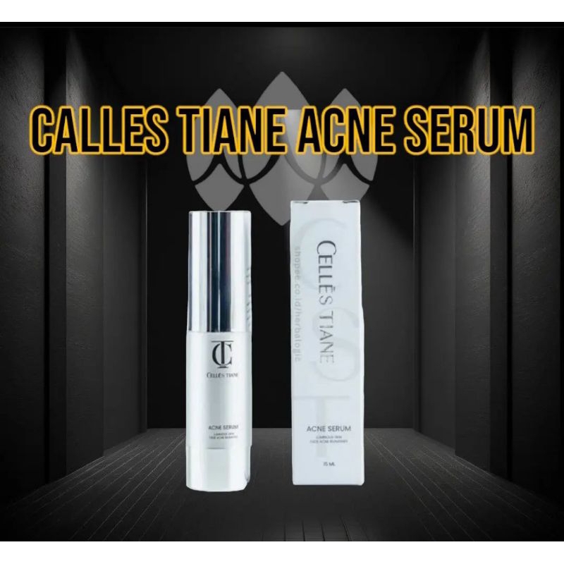 Celles Tiane Acne Serum  Penghilang Jerawat  Bahan Alami