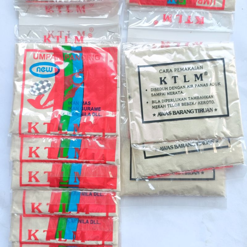 Umpan pancing Katulampa pelangi - KTLM - katulampa