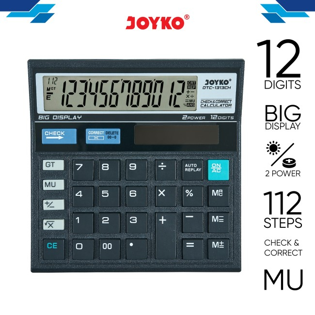 

Kalkulator / Electronic Calculator DTC-1313CH JOYKO