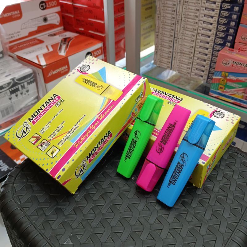 

Stabilo Highlighter Pen Montana SH 1 P