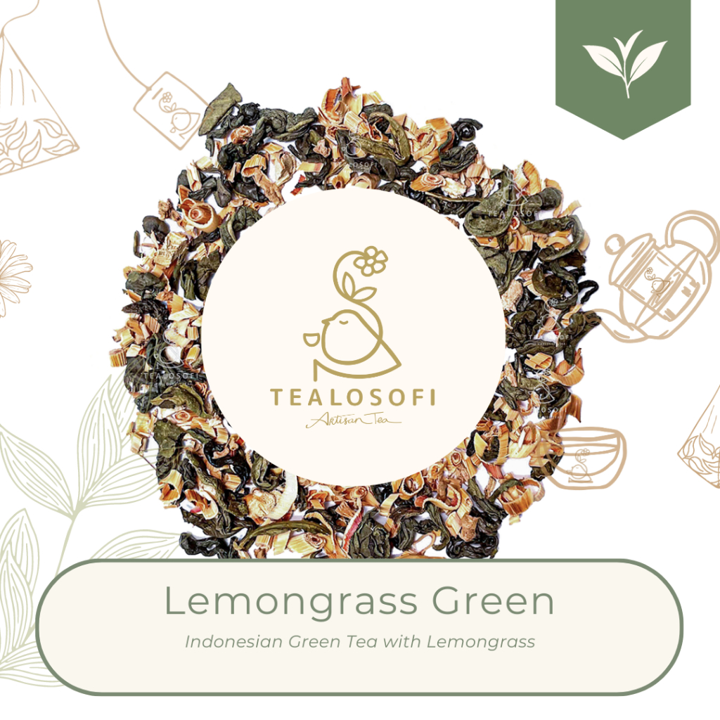 

Lemongrass Green - Tealosofi Artisan Tea Green Tea Blend