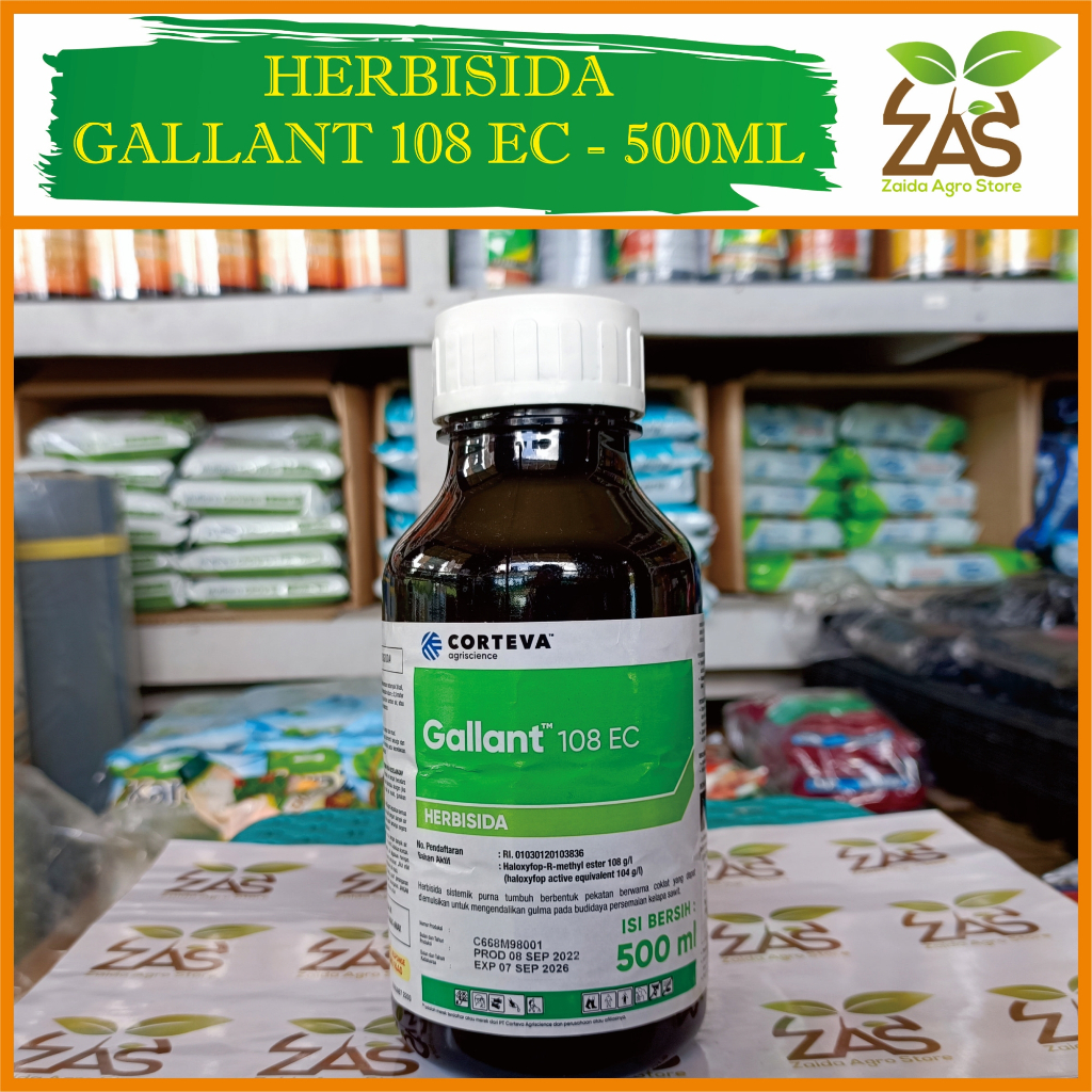 HERBISIDA GALLANT 108EC - 500ML - RACUN RUMPUT LULANGAN