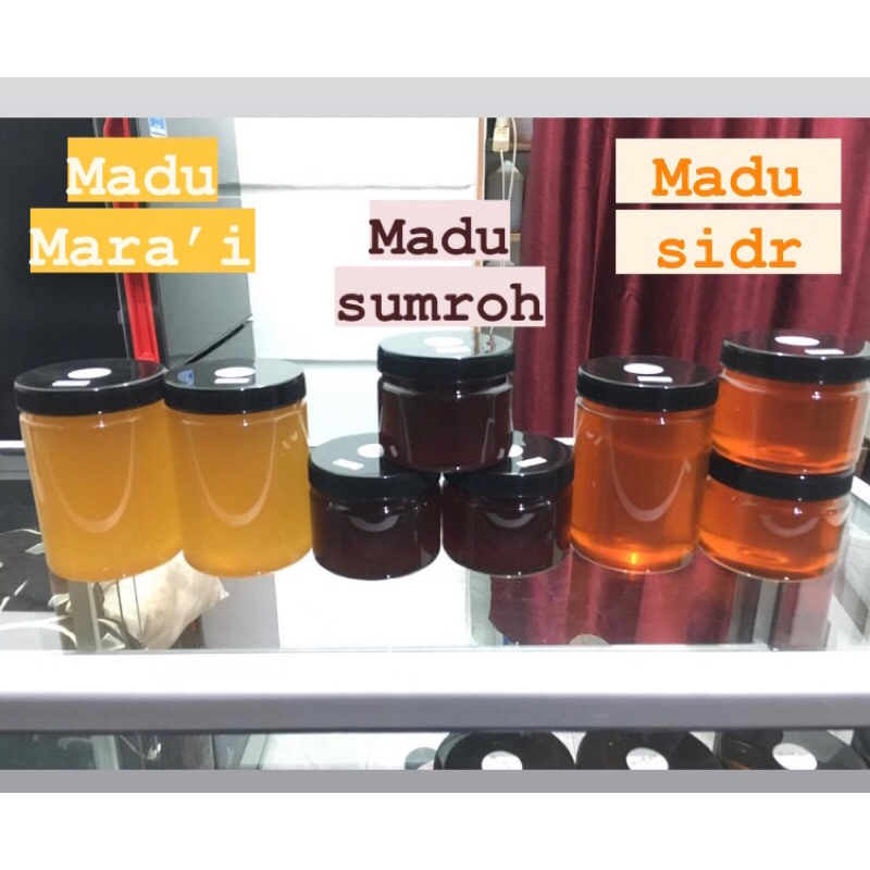 

MADU ASLI YAMAN - Madu Mara’i/Sumroh/Sidr (baca deskripsi)