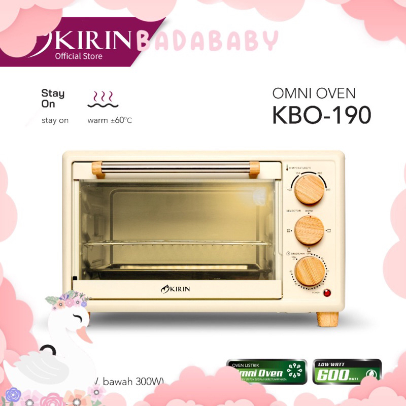 . KIRIN OVEN KBO 190 LW KIRIN BEAUTY OVEN KBO 190LW KIRIN LOW WATT