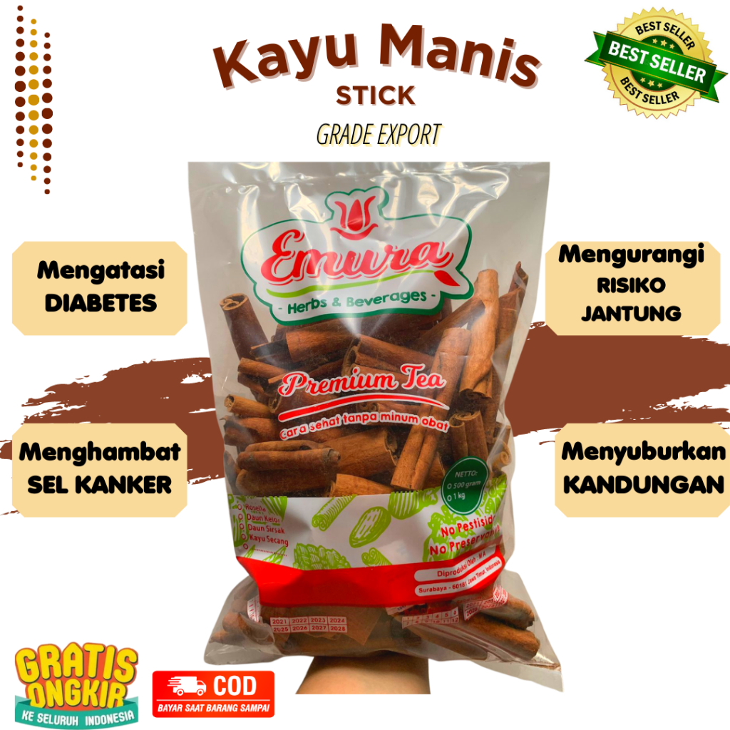 

KAYU MANIS GRADE PREMIUM / KAYU MANIS BATANG /PEMANIS ALAMI