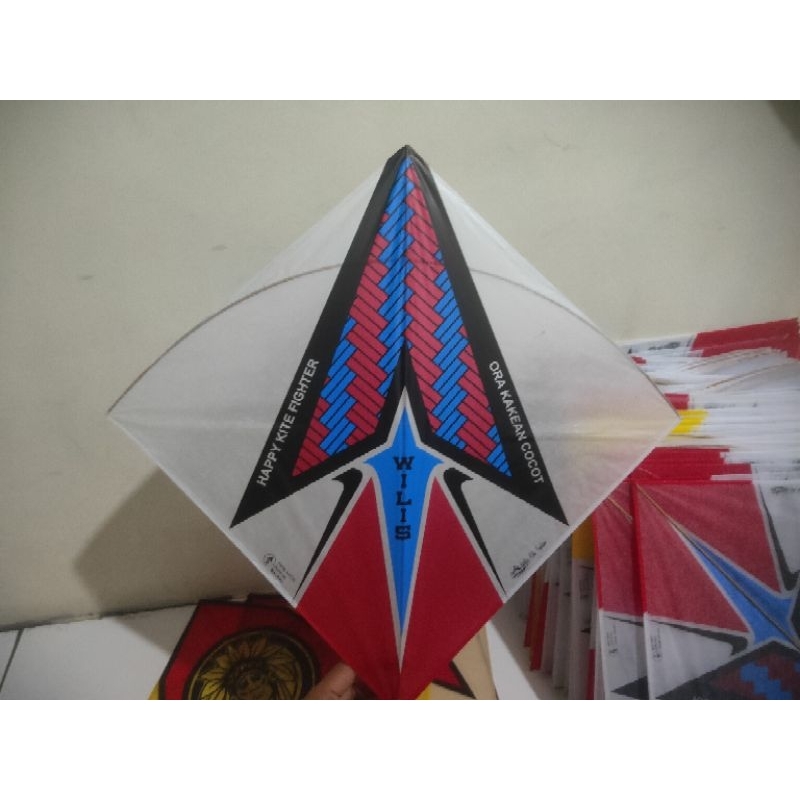 layangan sukhoi/sukoi/sukoy super PIPIN TATTO (MINIMAL ORDER 20PCS)