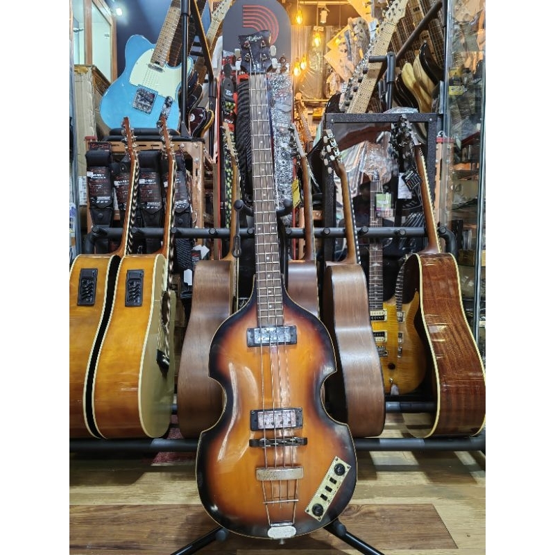 Bass Vintage HOFNER original German violin bass Beatles