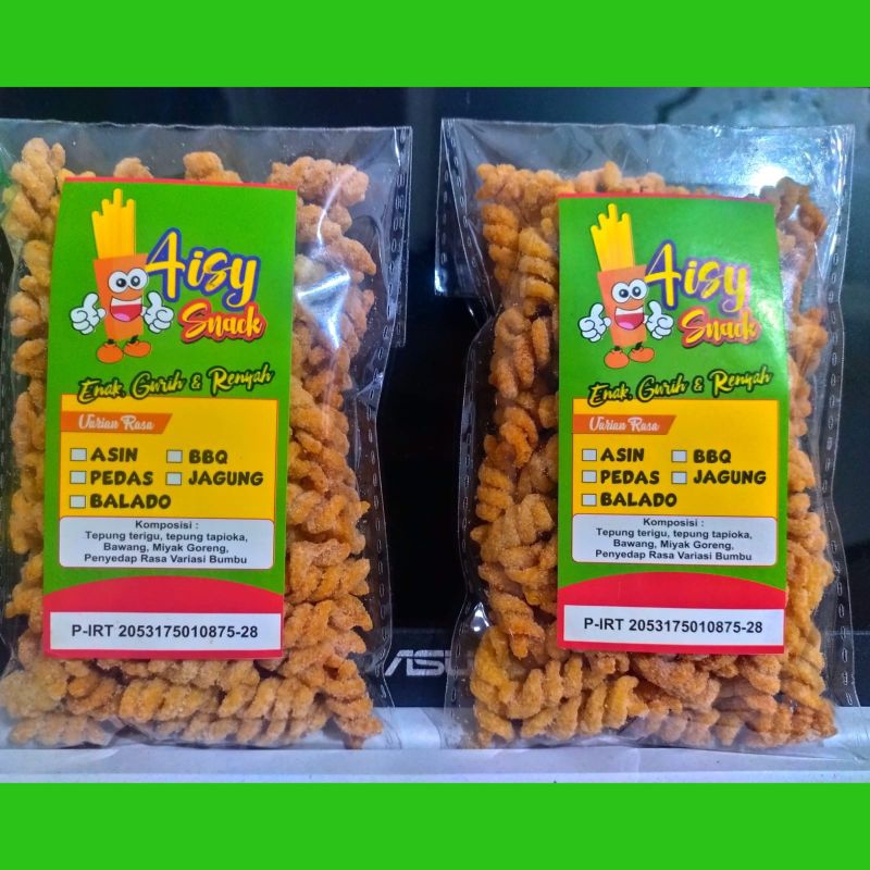 

MAKARONI SPIRAL KEMASAN 70gr TERMURAH