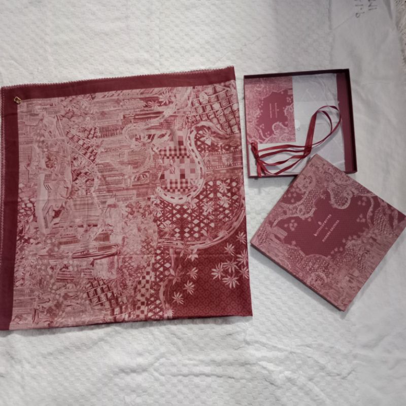 Preloved The Grand Prix Square Buttonscarves x DIANDRA GAUTAMA