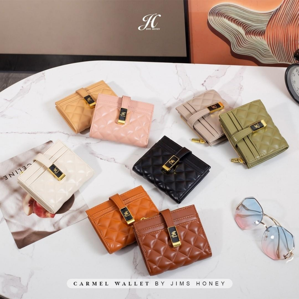 CARMEL MINI WALLET JIMS HONEY