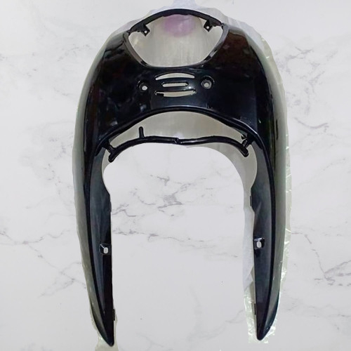 Tameng Depan Scoopy Karbu Hitam Violet - Panel Depan Scoopy 2011 s/d 2012Violet