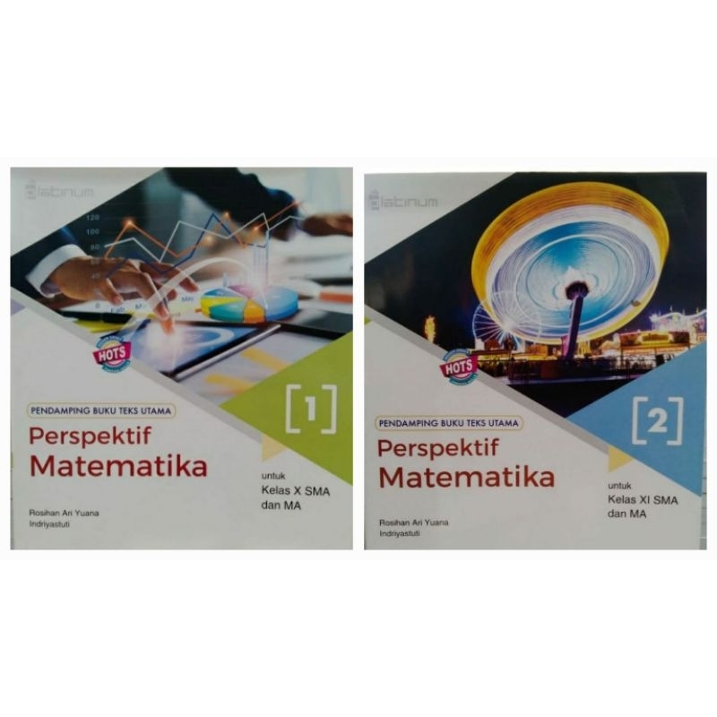 Buku Sekolah Perspektif Matematika SMA Kelas 10 dan 11 Platinum KSP / kurikulum merdeka _buku anak p