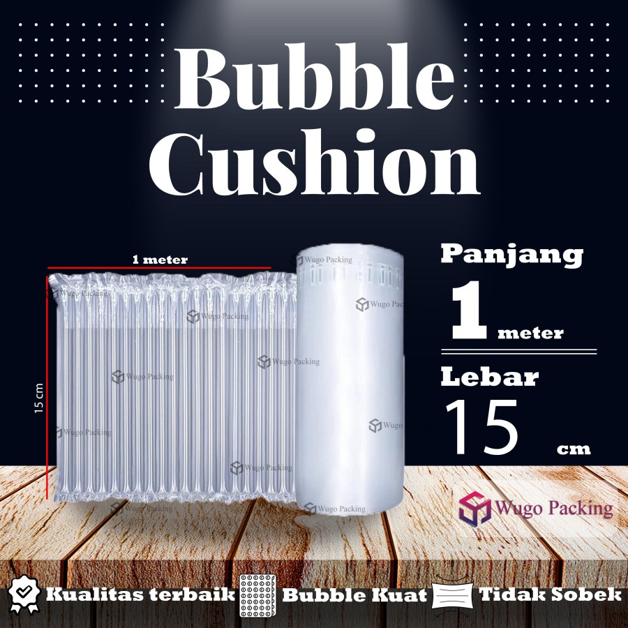 

15cm Bubble Wrap Inflatable Roll Air Bag Cushion Packing (meteran)