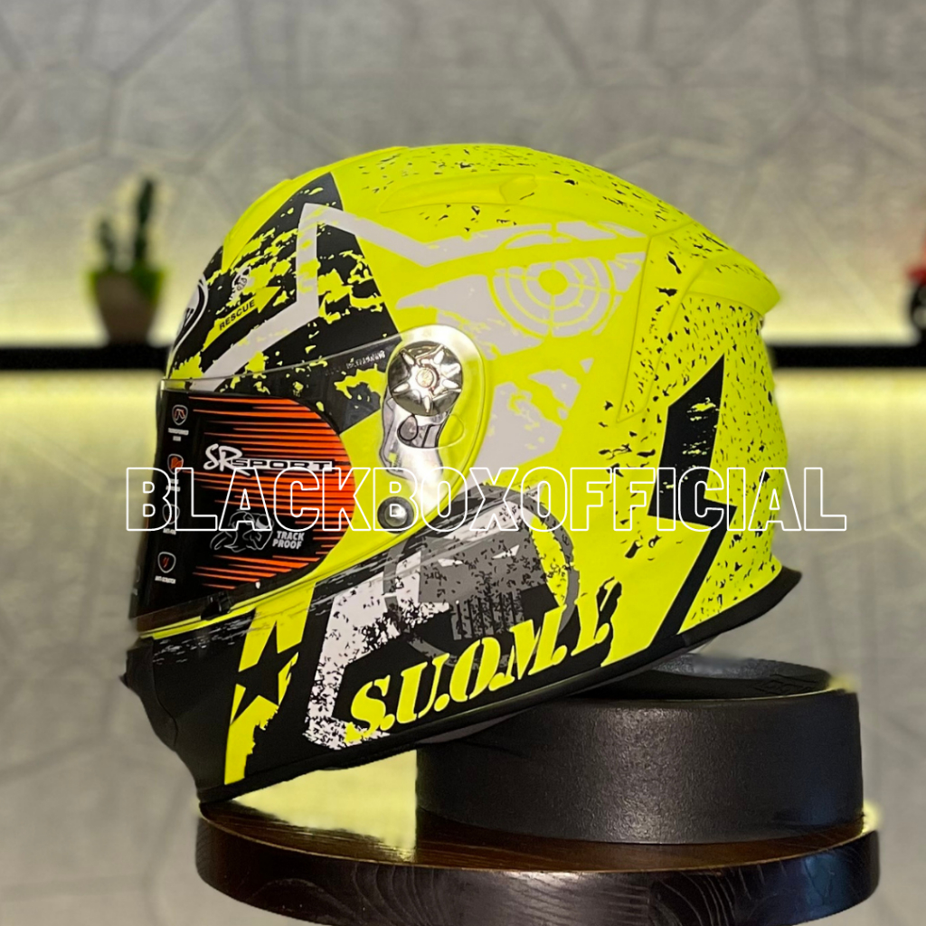 SUOMY SR Sport Star Yellow Fluo
