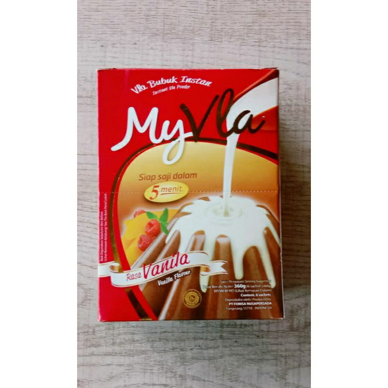

my vla rasa vanilla harga per pack isi 6 pcs