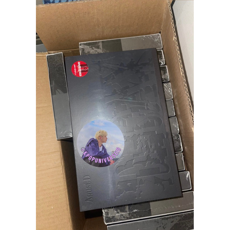 Album SEALED TARGET Exclusive Agust D DDAY D-Day Ready Stock SUGA BTS