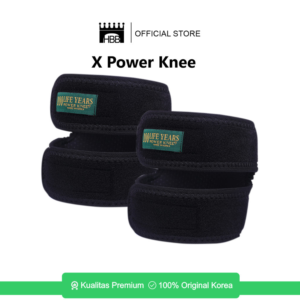 X Power Knee Deker Alat Terapi Nyeri  Lutut - HBB Shop