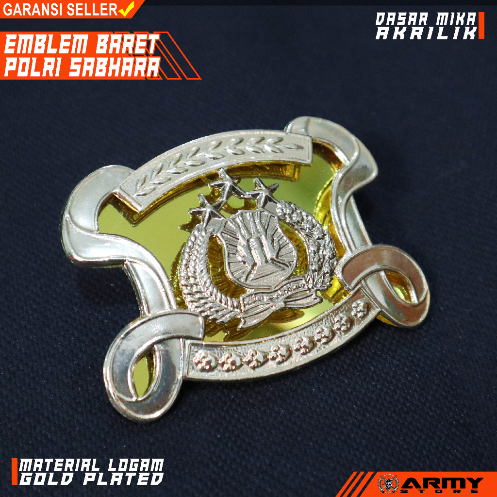 EMBLEM BARET SABHARA POLRI