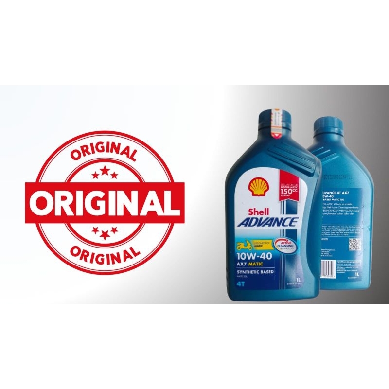 Oli Shell AX7 Matic 1 Liter