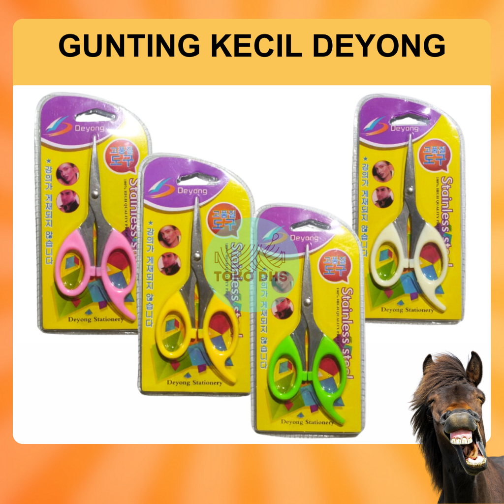 

DEYONG Gunting Kecil Tajam Stainless Steel