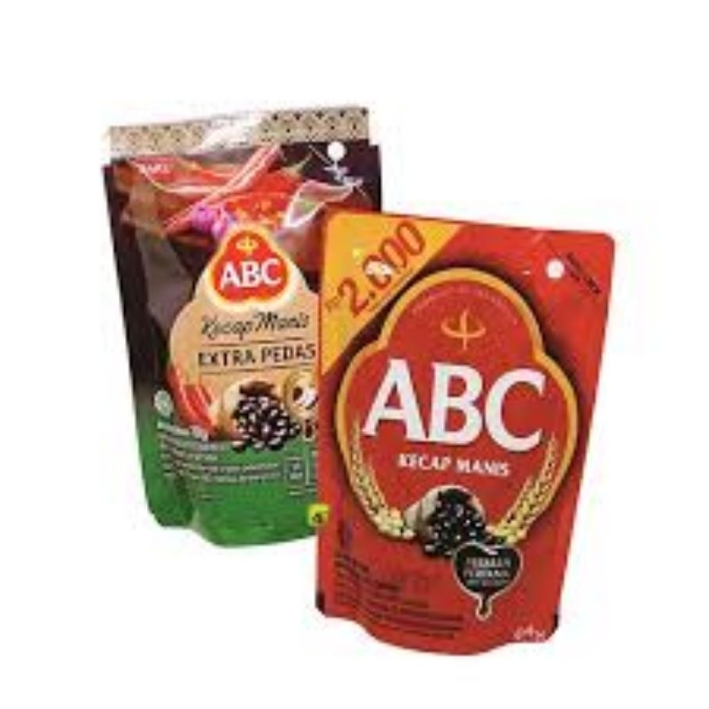 

KECAP MANIS ABC| PEDAS MANIS REFIL 2 PCS X 75 GR