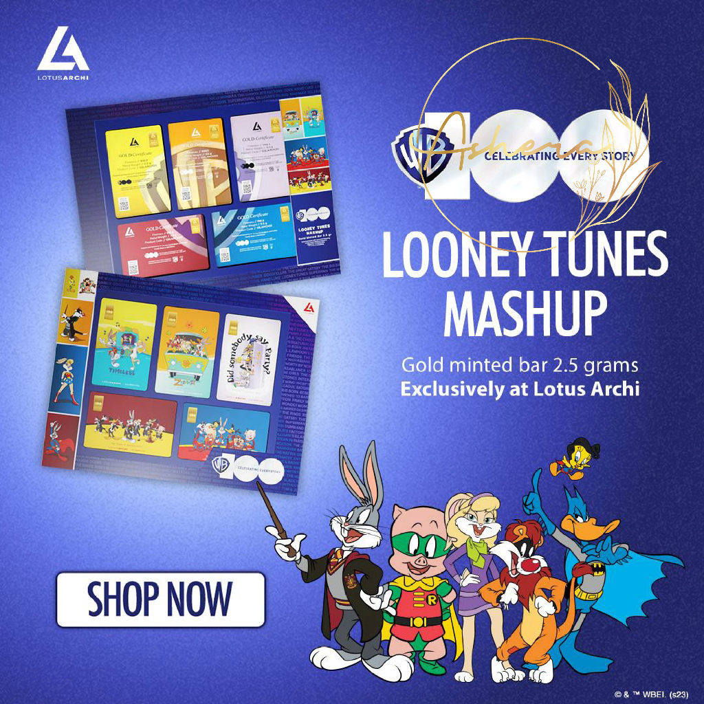 AsheraGold Lotus Archi Looney Tunes Mashup - SET BOX MASHUP