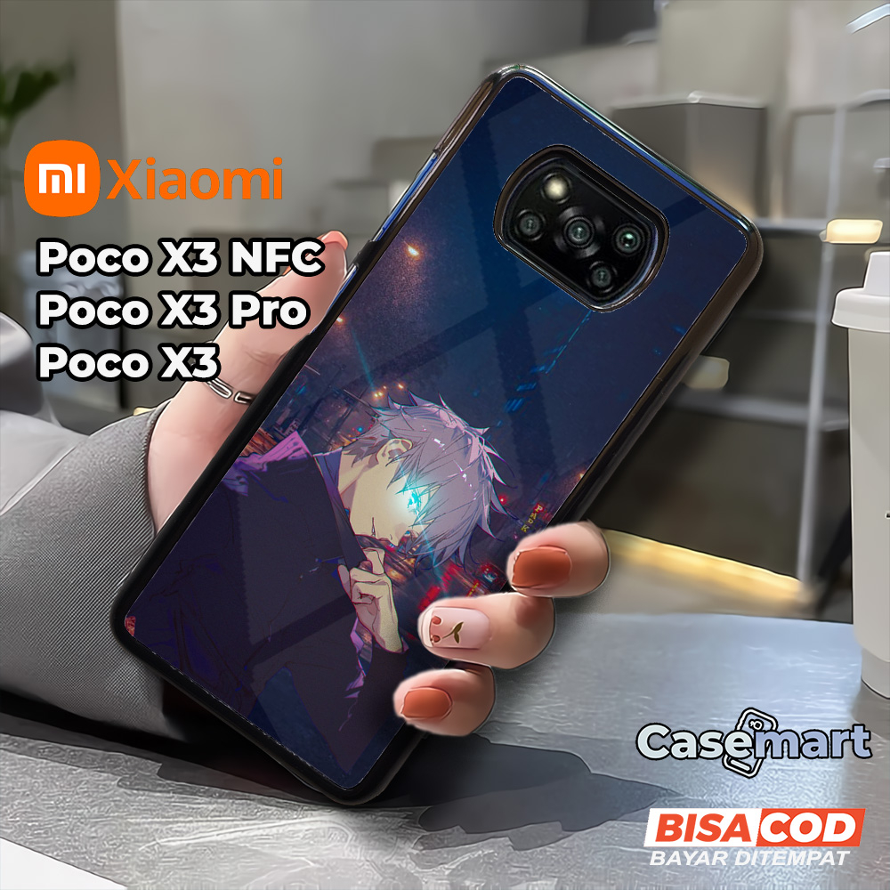 Case Poco X3 X3 Pro X3 NFC Casing Poco X3 X3 Pro X3 NFC Casemart [JJK1] Case Glossy Case Aesthetic C