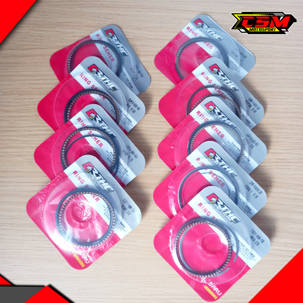 RING SEHER KARISMA PISTON RING SUPRA X 125 UKURAN 25 RTHC