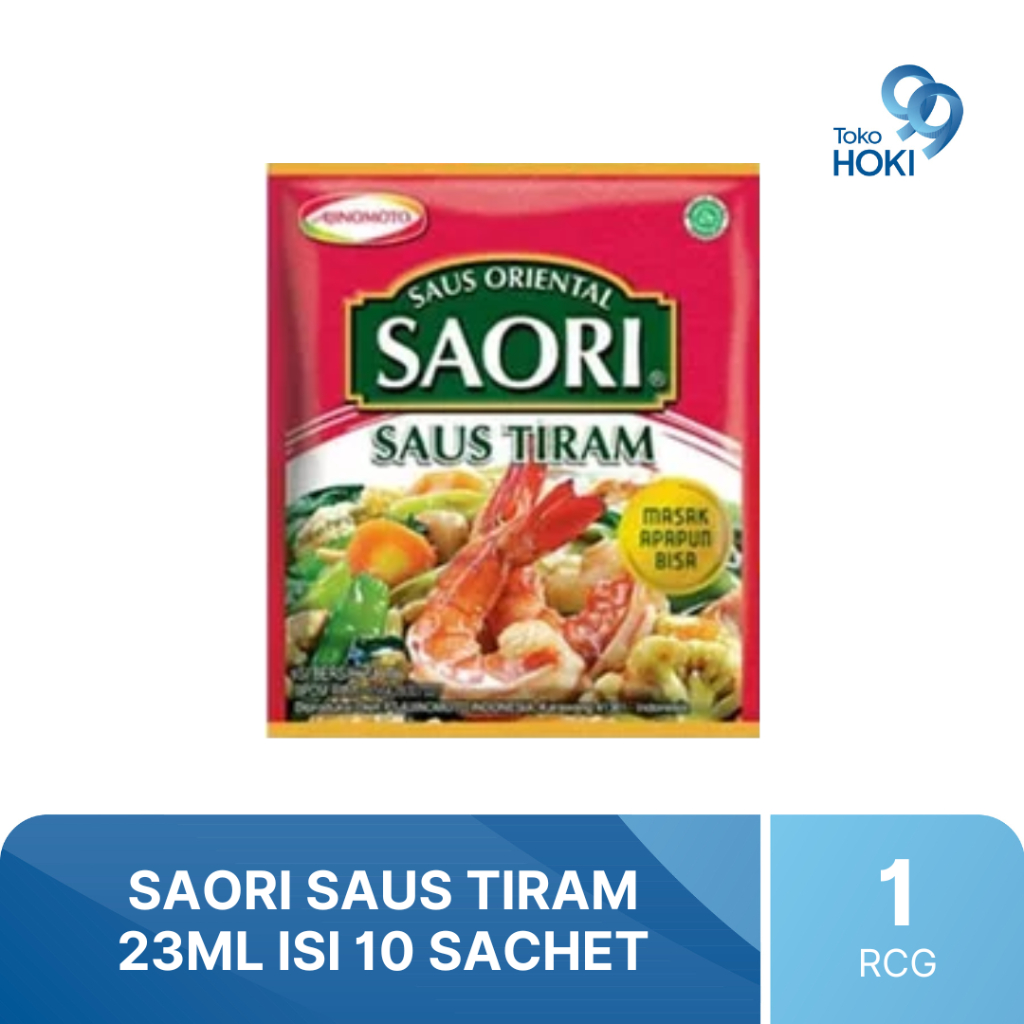 

SAORI SAUS TIRAM 23ML ISI 10 SACHET