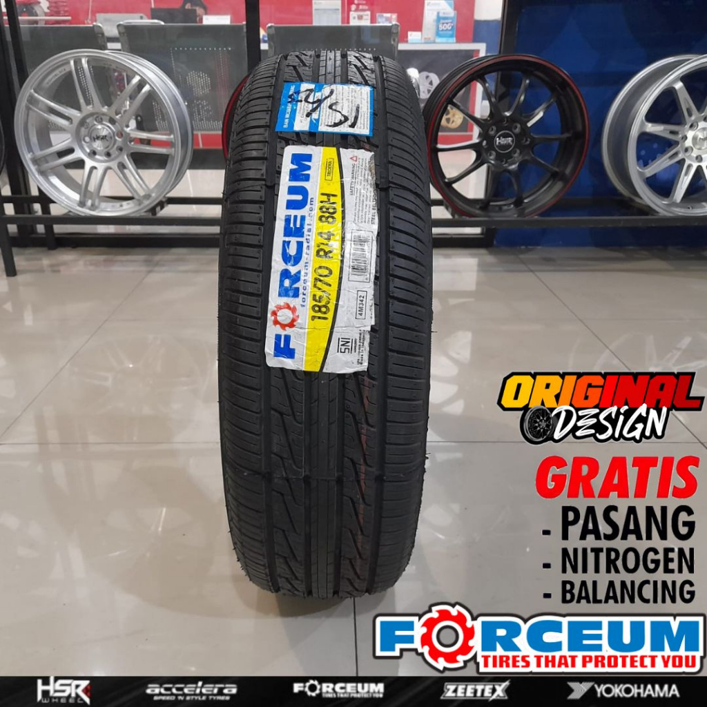 Ban Mobil Murah Ring 14 185 70 R14 Forceum Trideka Tubeless