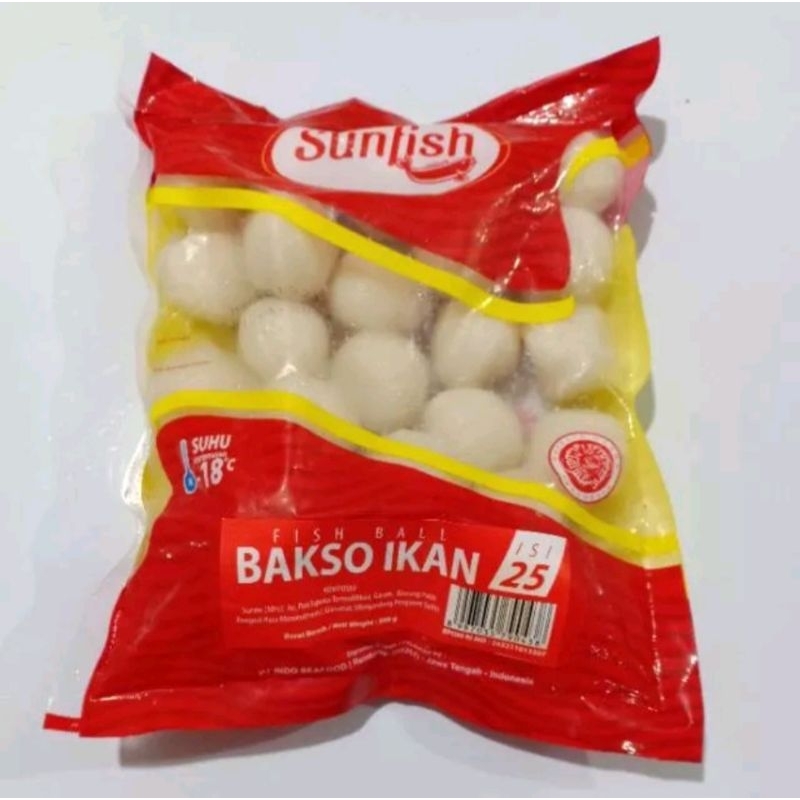 

SUNFISH baso ikan besar 500gr