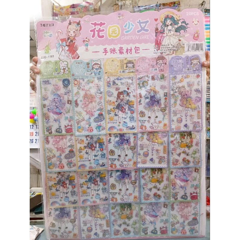 

Stiker Garden Girl isi 20 Pcs (Best Seller)
