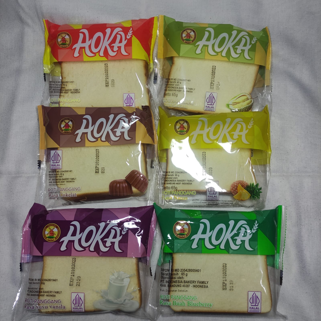 

Aoka Roti Panggang 60 Gram